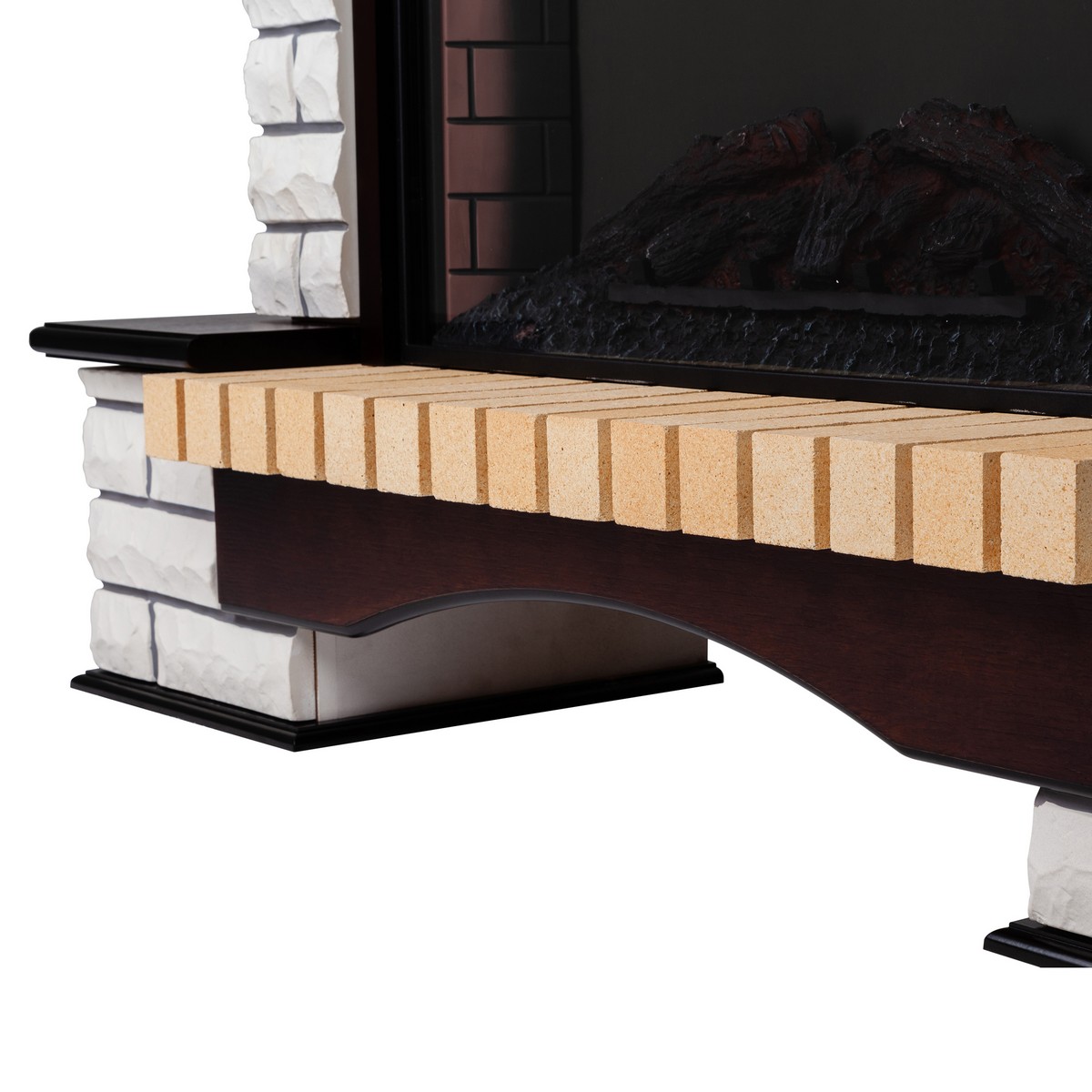 Электрокамин RealFlame Country 33/33W AO античный дуб с очагом Epsilon 33