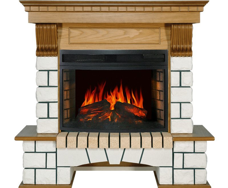 Каминокомплект Royal Flame Pierre Luxe c очагом Dioramic 25 FX