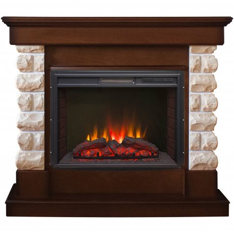 Каминокомплект RealFlame Arizona AO 255 25.5 с очагом Evrika LED