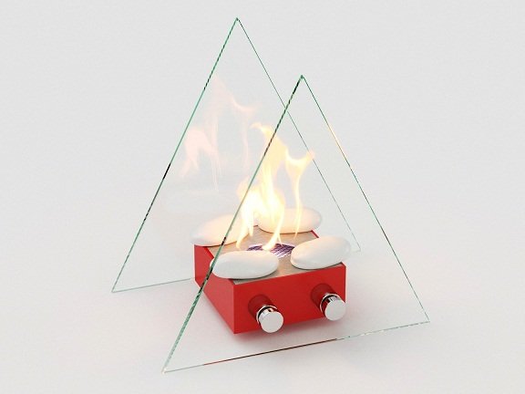 Настольный биокамин Lux Fire Вулкан S КН-0017S-06