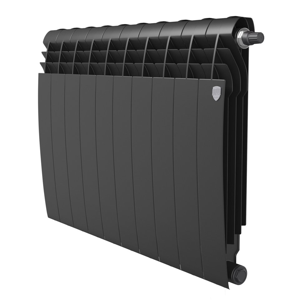 Биметаллический радиатор отопления Royal Thermo BiLiner 500 Noir Sable VR80 8 секций