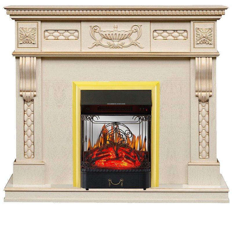 Каминокомплект Royal Flame Corsica c очагом Majestic FX M Brass