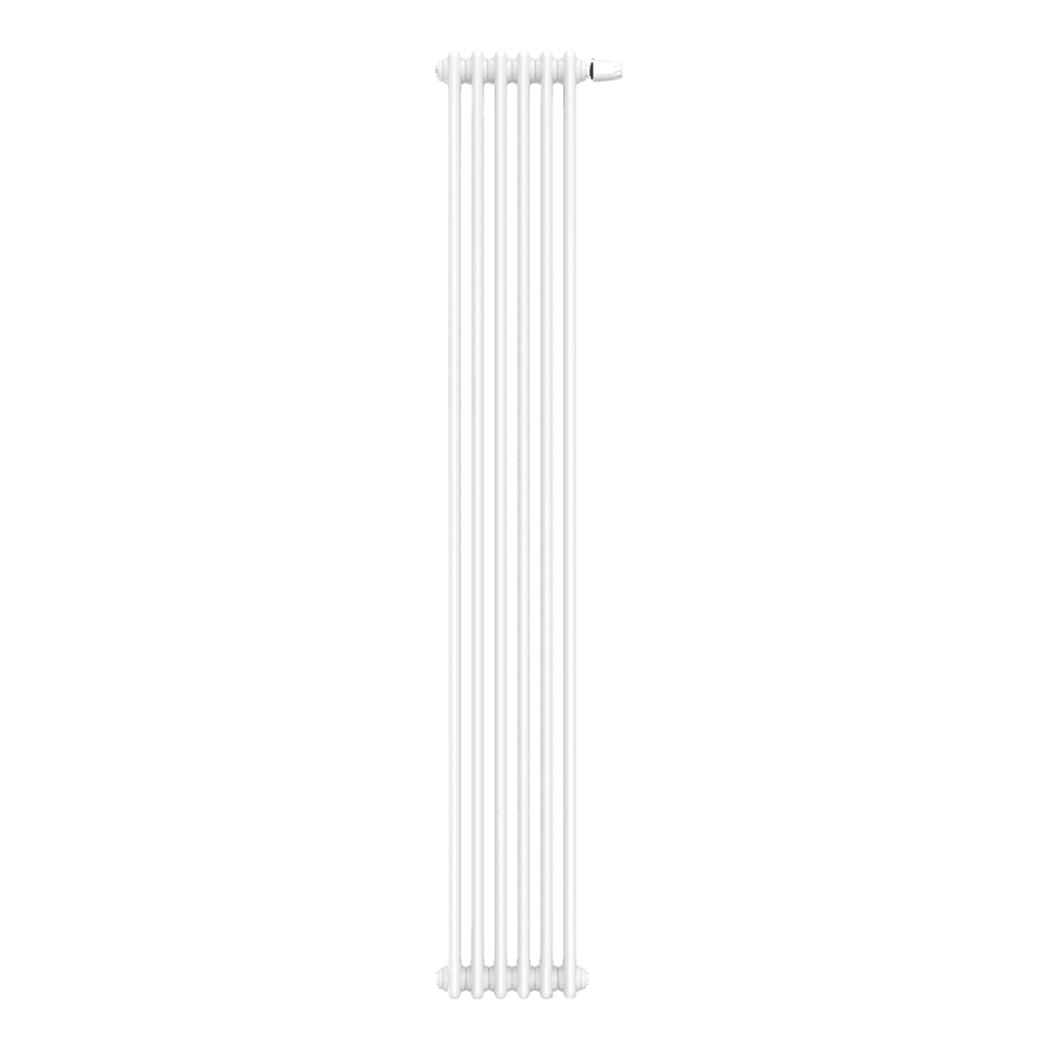 Стальной трубчатый радиатор КЗТО Batarìa 2-1750-6 RAL 9016 ¾