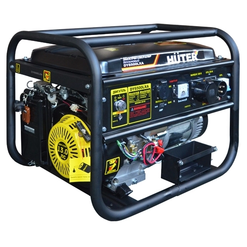 Бензиновый электрогенератор Huter DY6500LXA