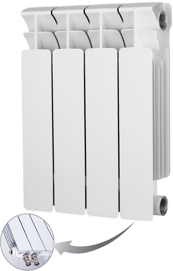 Биметаллический радиатор отопления RIFAR BASE VENTIL R 350 x4