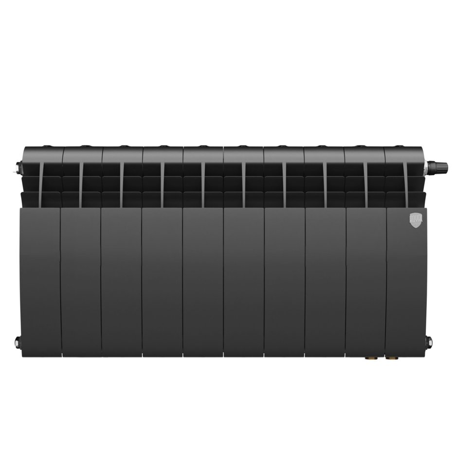 Биметаллический радиатор отопления Royal Thermo BiLiner 350 Noir Sable VR80 10 секций