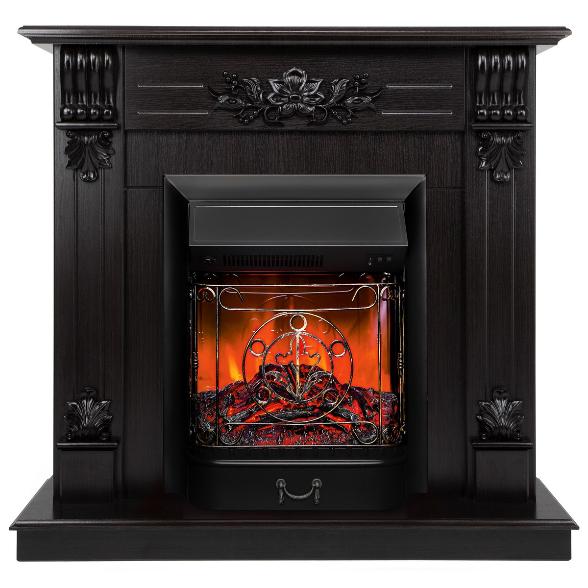 Электрокамин RealFlame Ottawa DN венге премиум с очагом Majestic Lux Black
