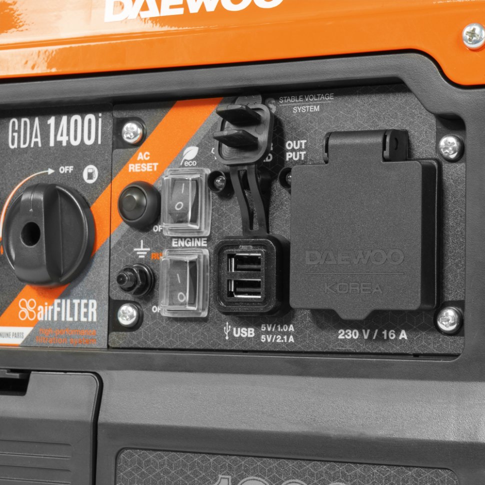 Генератор бензиновый инверторный Daewoo GDA 1400i