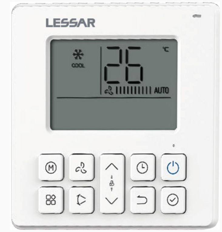 Канальная сплит-система Lessar LS-HE12DWE2B/LU-HE12UWE2 Eco Energy 2025