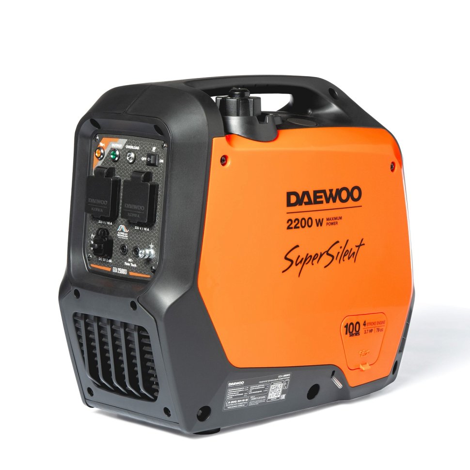 Генератор бензиновый инверторный Daewoo GDA 2500Si