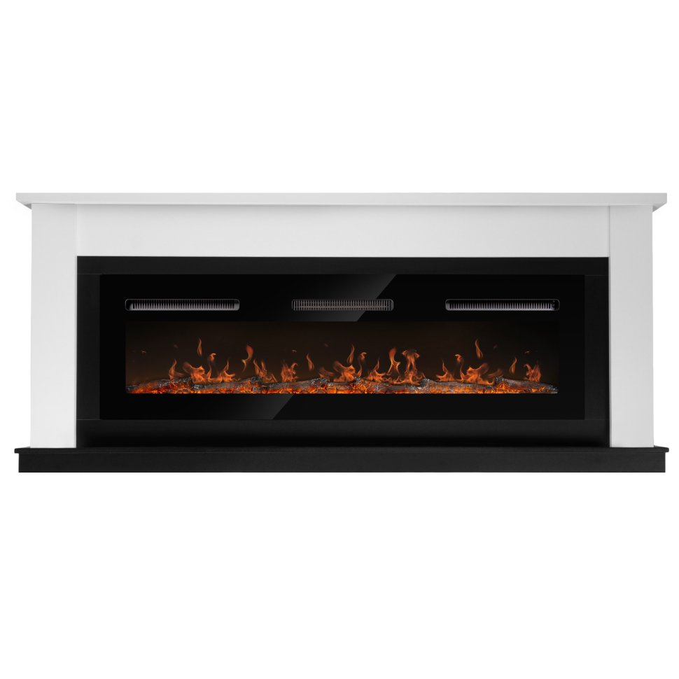 Каминокомплект Electrolux Infinity EFP/P-1600ULS N портал Canto Long белый черный