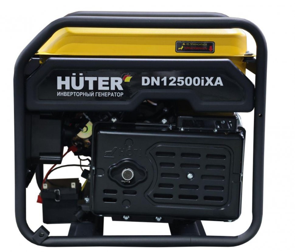 Генератор бензиновый инверторный Huter DN12500iXA электростартер