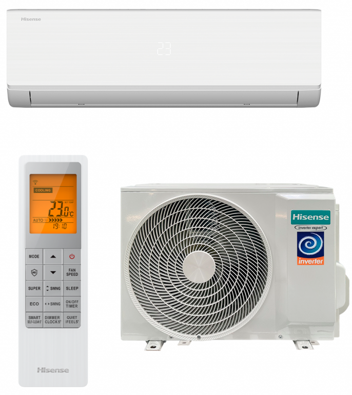 Кондиционер Hisense AS-13UW4RYRHB04 Vibe DC Inverter 2026 Wi-Fi