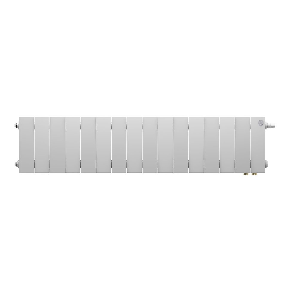 Биметаллический радиатор отопления Royal Thermo PianoForte 200 VDR80 Bianco Traffico 16 секций