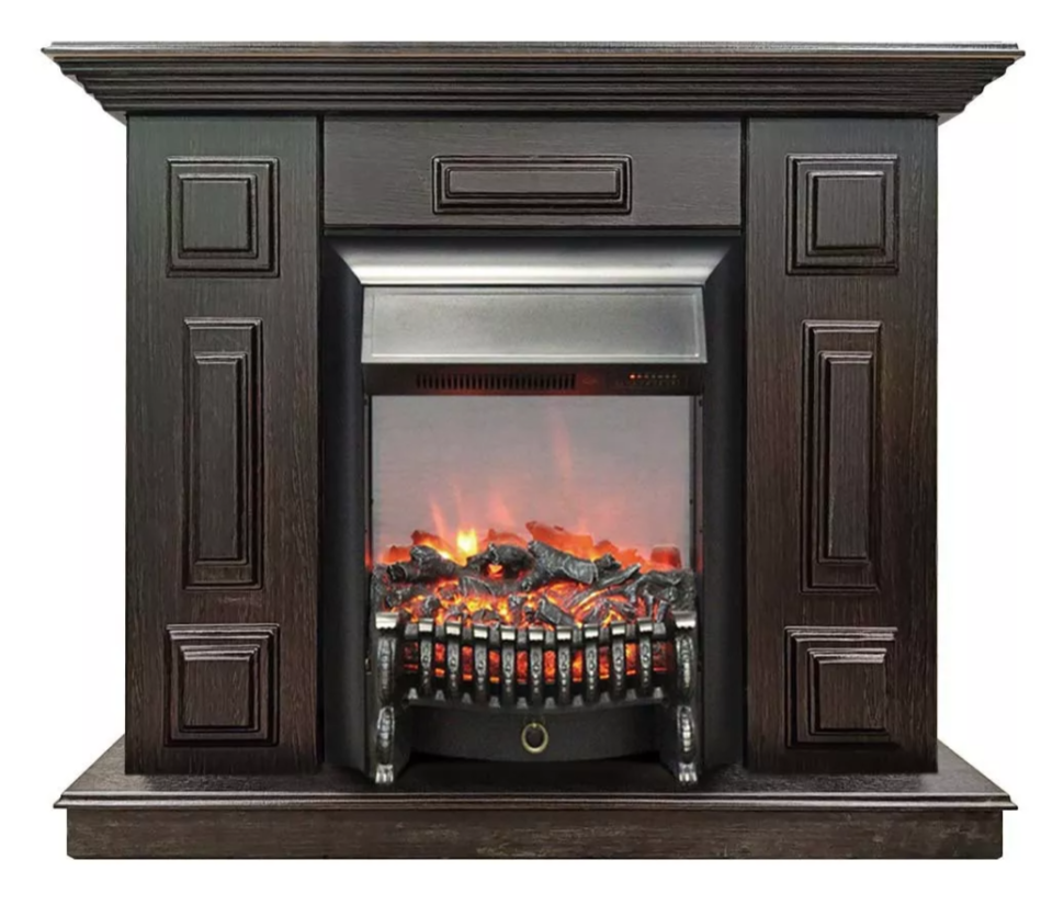 Каминокомплект Хорошие Камины Юпитер с очагом RealFlame Fobos Lux BL S венге