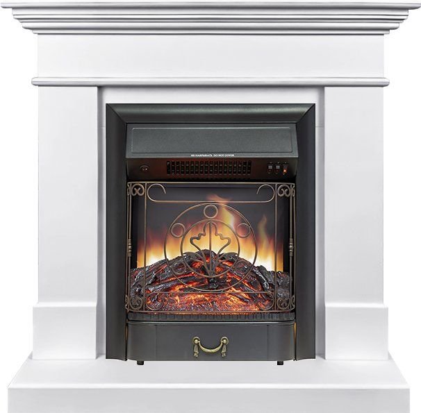 Каминокомплект Royal Flame California STD CRM (Разборный) с очагом Majestic FX Black санд сноу