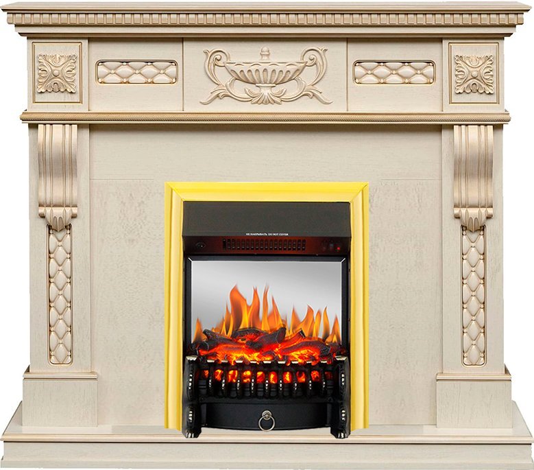 Каминокомплект Royal Flame Corsica c очагом Fobos FX M Brass