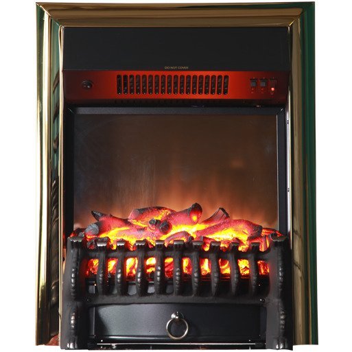 Каминокомплект Interflame Аспен сланец с очагом Fobos FX M Brass