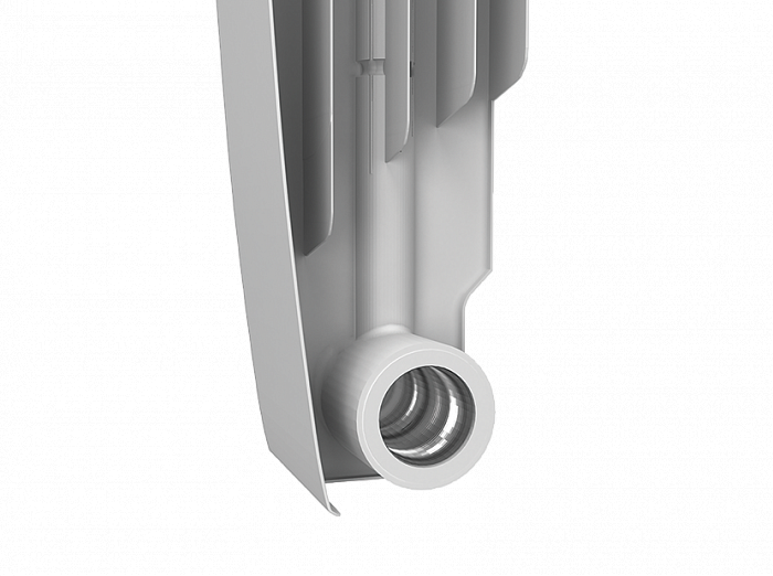 Биметаллический радиатор отопления Royal Thermo BiLiner 500 4 секции Bianco Traffico