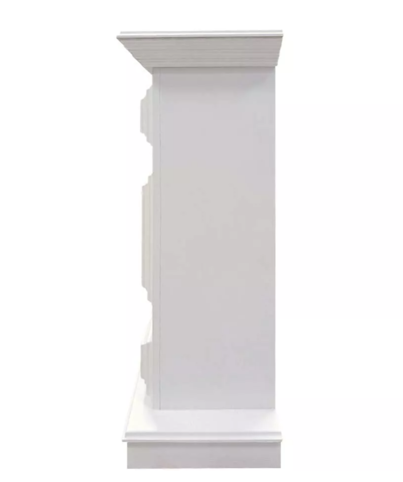 Каминокомплект Хорошие Камины Юпитер с очагом Firelight BFP/P-2520 белый