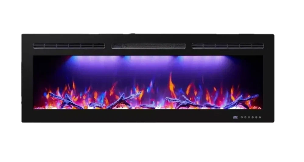 Каминокомплект Interflame Гранд с очагом FreeSpace 55 LED FX QZ белый