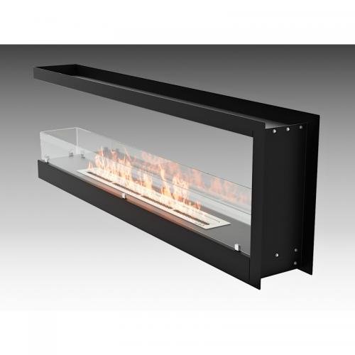 Встроенный биокамин Lux Fire Торцевой 1500 S