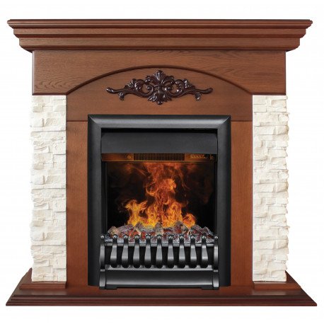 Каминокомплект RealFlame Neapolis NT c очагом 3D Oregan