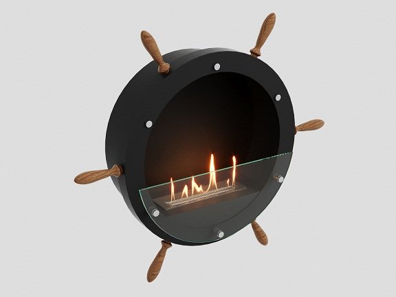 Настенный биокамин Lux Fire Капитан 500 Н XS