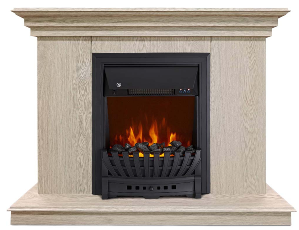 Каминокомплект Хорошие Камины Марс с очагом Royal Flame Aspen Black сосна
