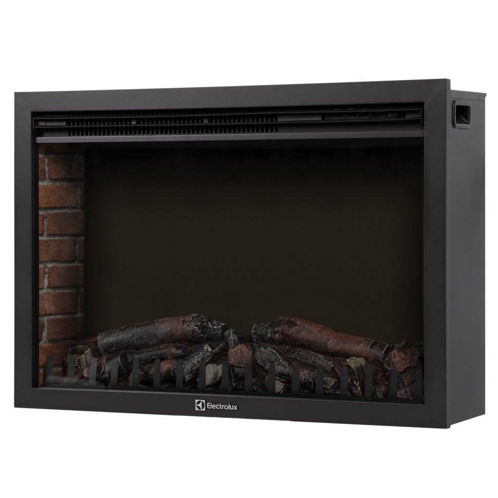 Каминокомплект Firelight Bricks 30 с очагом Electrolux EFP/P-3020LS N камень белый/белая эмаль