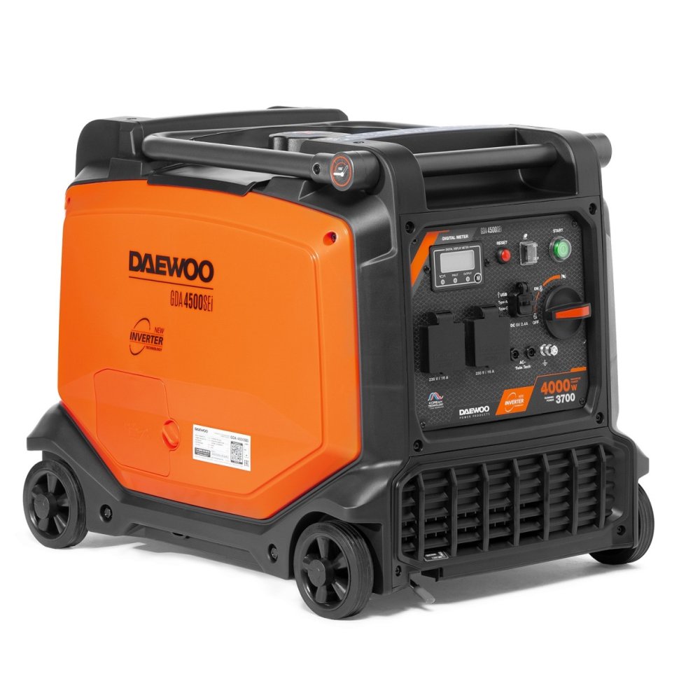 Генератор бензиновый инверторный Daewoo GDA 4600SEi