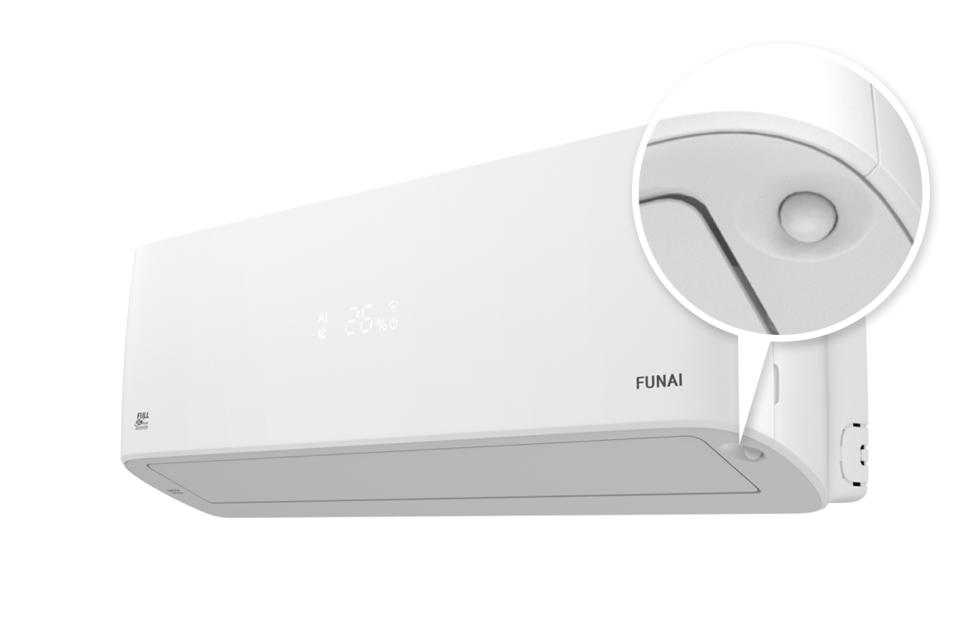 Кондиционер Funai RACI-EM25HP.D04/S/RACI-EM25HP.D04/U Emperor Smart Eye Inverter