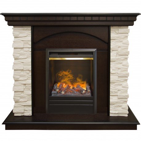 Каминокомплект RealFlame Elford STD/EUG/25'5/HL AO с очагом 3D Olympic