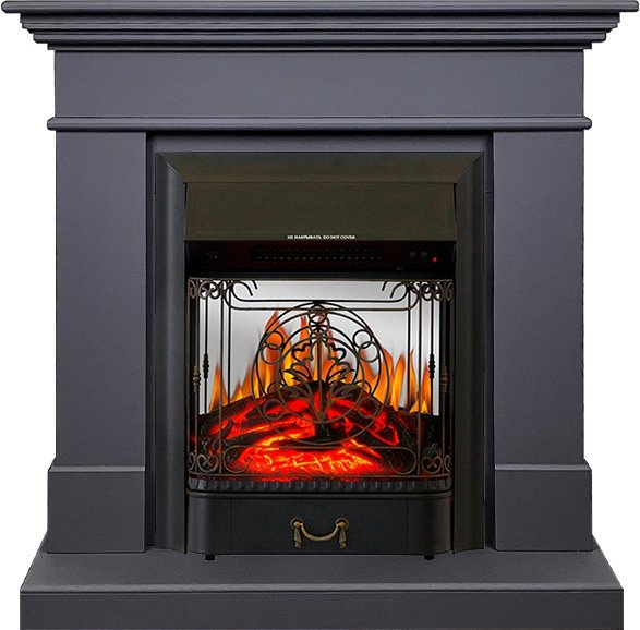 Каминокомплект Royal Flame California STD SFT с очагом Majestic FX M Black серый графит (разборный)