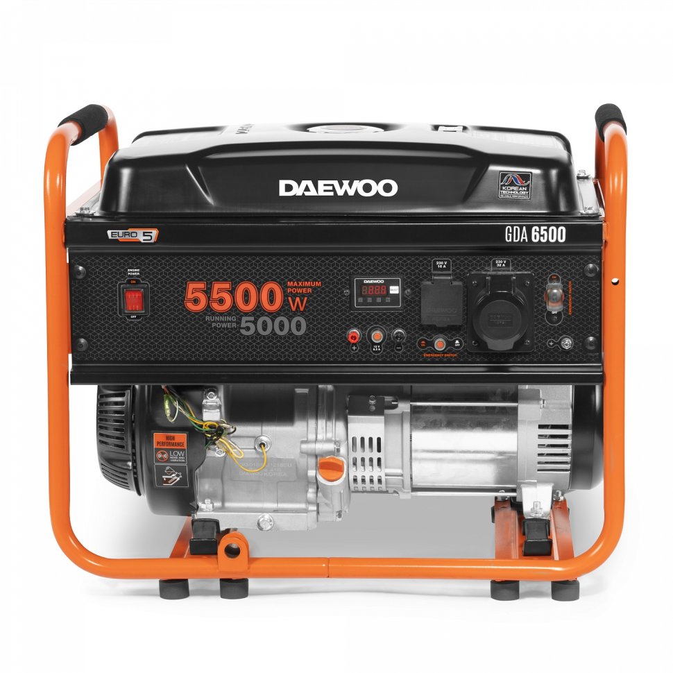 Генератор бензиновый Daewoo GDA 6500