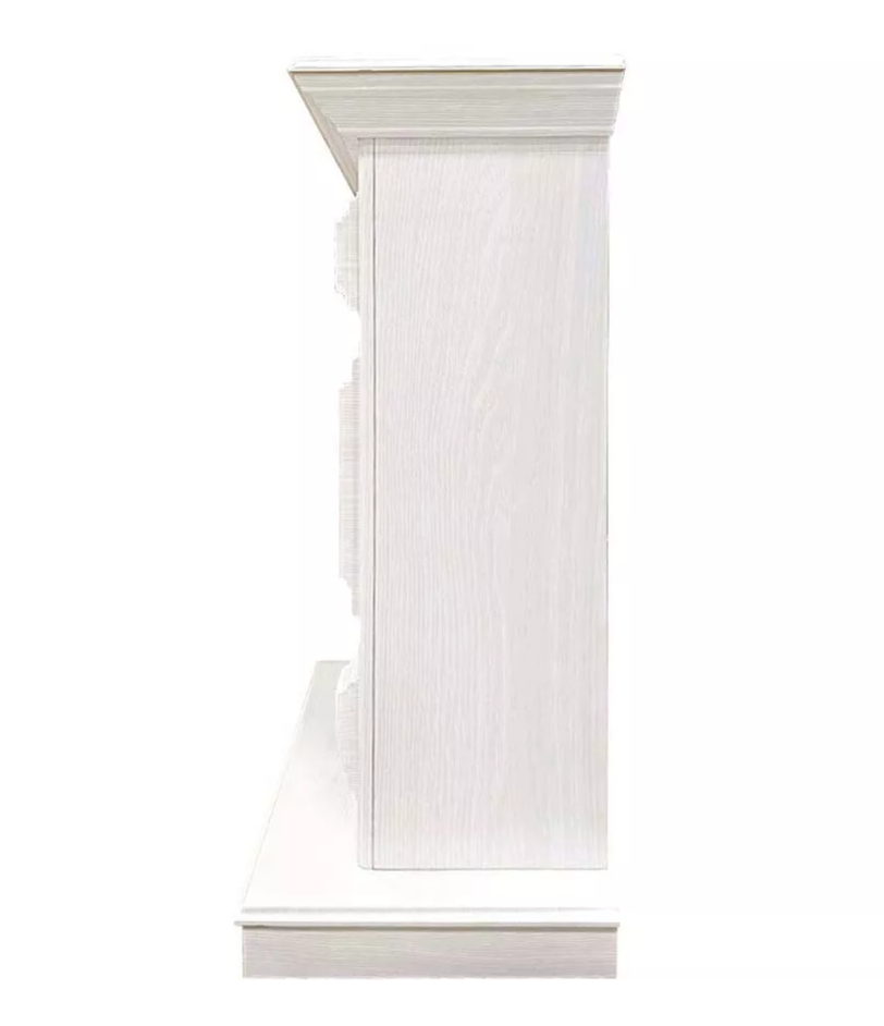 Каминокомплект Хорошие Камины Юпитер с очагом Royal Flame Majestic FX M Brass белое дерево