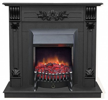 Каминокомплект RealFlame Ottawa STD/EUG DN с очагом Fobos Lux Black S