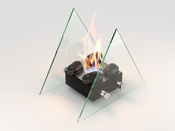 Настольный биокамин Lux Fire Вулкан M КН-0017М-06