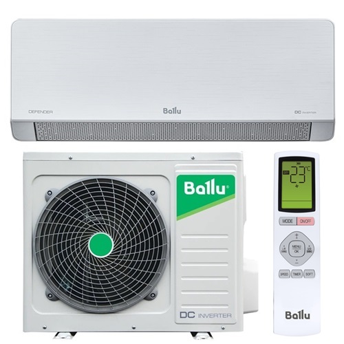 Кондиционер Ballu BSHI-12HN8 Defender DC Inverter