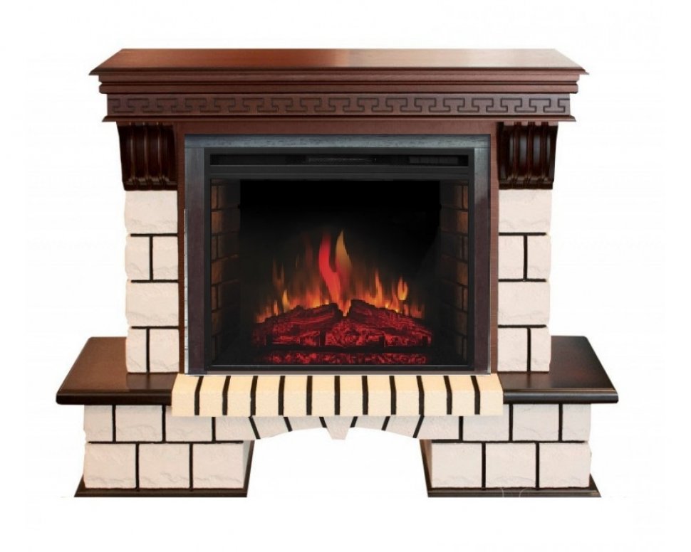 Каминокомплект RealFlame Stone new 26/HL с очагом Epsilon 26 S IR