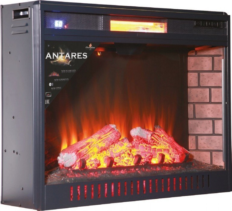 Каминокомплект Interflame Монферран ЕС с очагом Antares 31 LED FX QZ