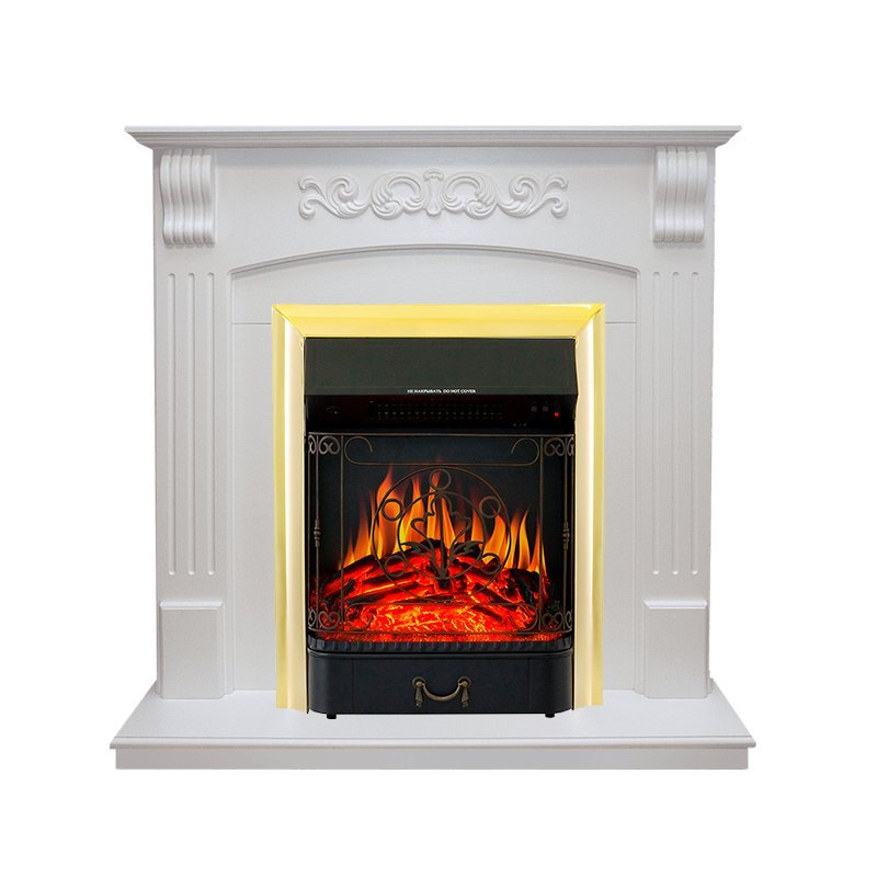 Каминокомплект Royal Flame Sorrento c очагом Majestic FX Brass