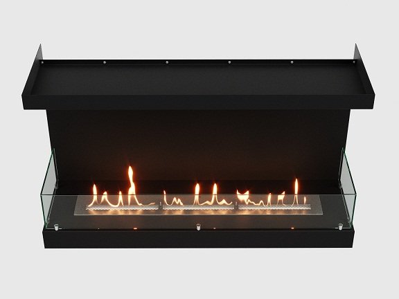 Встроенный биокамин Lux Fire Фронтальный 1100 M ВБКФ-1100М