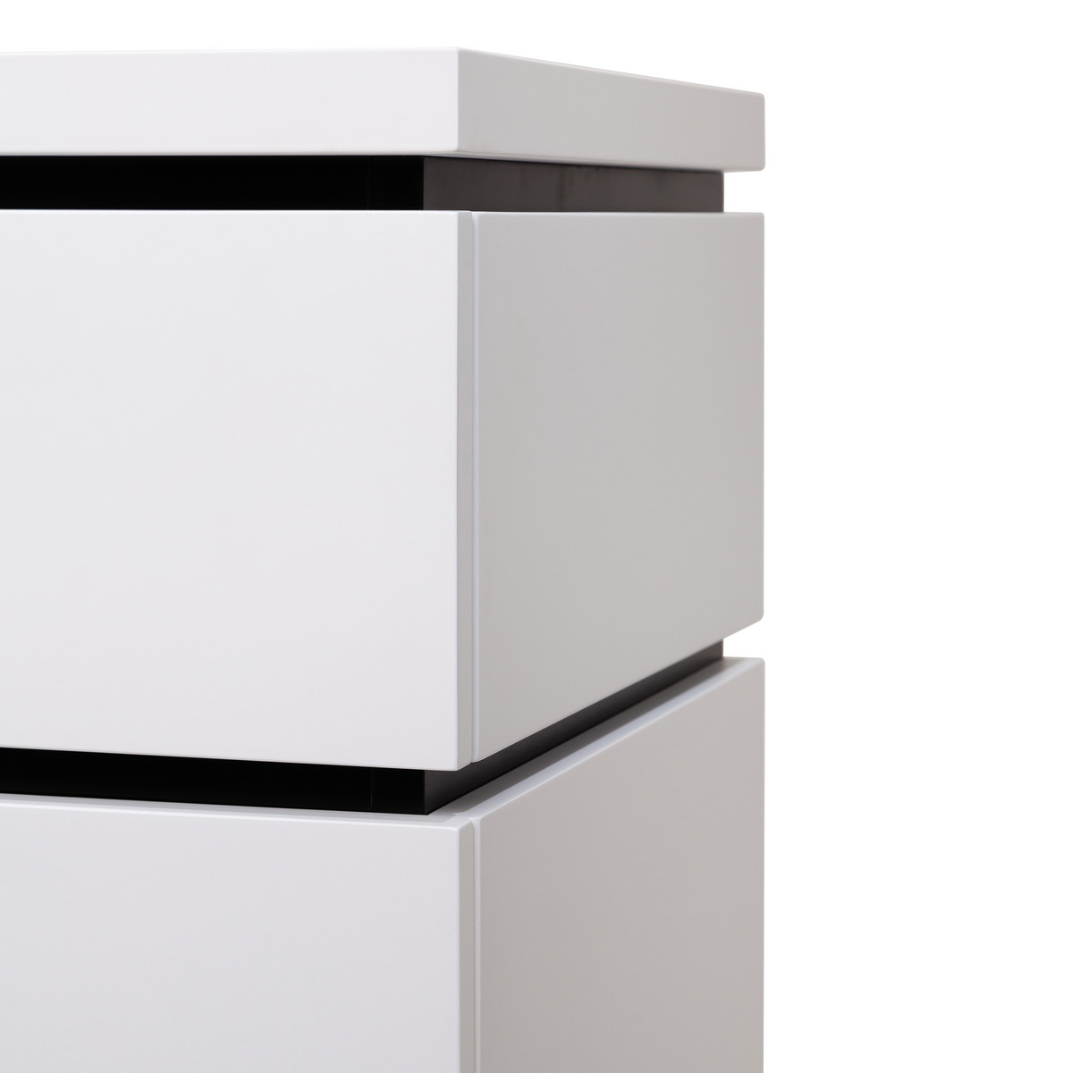 Портал каминный из МДФ RealFlame Vega WT 1000 белый, с полками