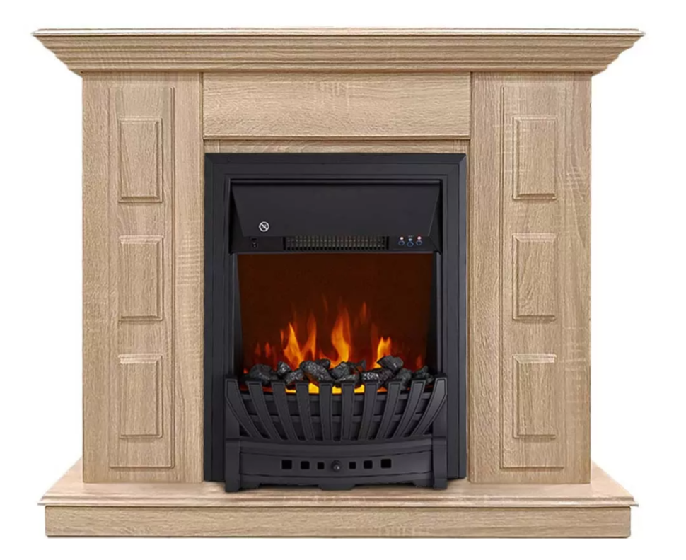 Каминокомплект Хорошие Камины Юпитер с очагом Royal Flame Aspen Black сосна