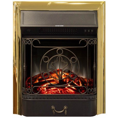Каминокомплект RealFlame Corfino WT с очагом Majestic Lux Brass S