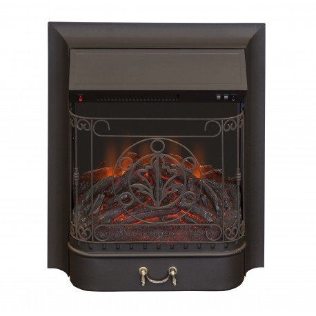 Каминокомплект RealFlame Neapolis WT с очагом Majestic Lux Black S