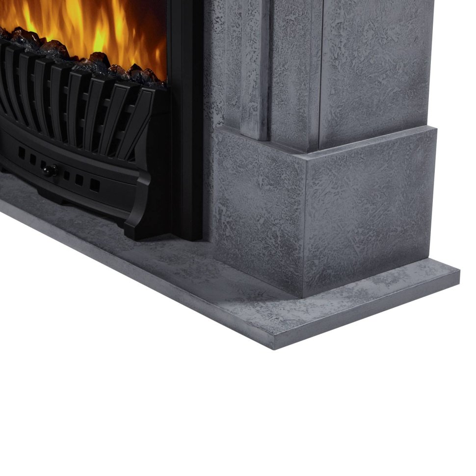 Каминокомплект Firelight Antico Classic с очагом Electrolux EFP/P-1020LS серый