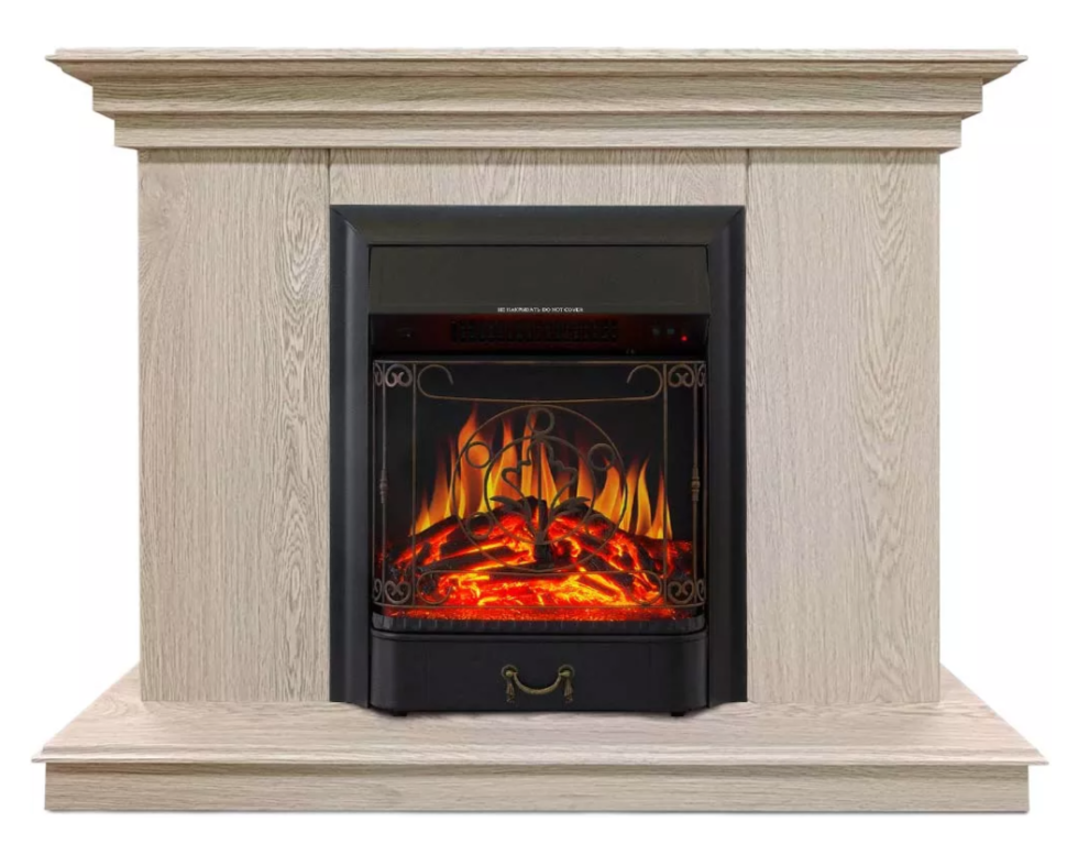 Каминокомплект Хорошие Камины Марс с очагом Royal Flame Majestic FX Black сосна