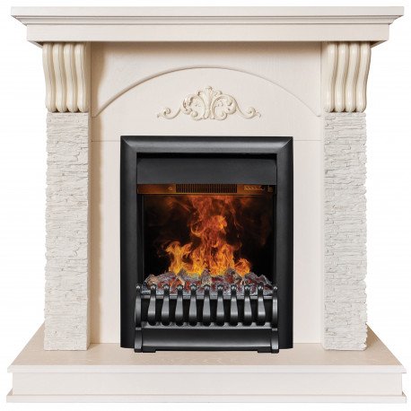 Каминокомплект RealFlame Corfino WT c очагом 3D Oregan
